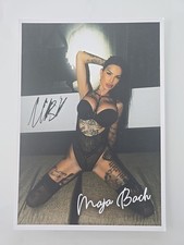 MAJA BACH XL Karta z autografem Autograf podpisany Podpisany Oryginalny model erotyczny