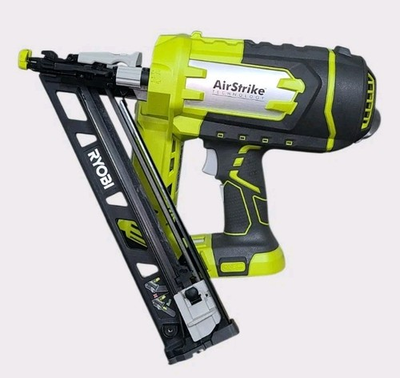 #ad RYOBI ONE HP 18V P330 Brushless Cordless 15 Ga Angled Finish Nailer Tool Only $149.99