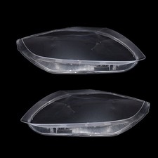 Car Headlight Lens Cover Headlamp Shell Clear Pair Fits For BMW Z4 E85 2003-2008