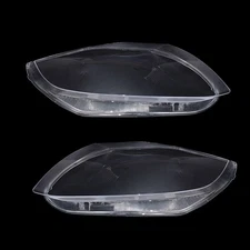 Car Headlight Lens Cover Headlamp Shell Clear Pair Fits For BMW Z4 E85 2003-2008