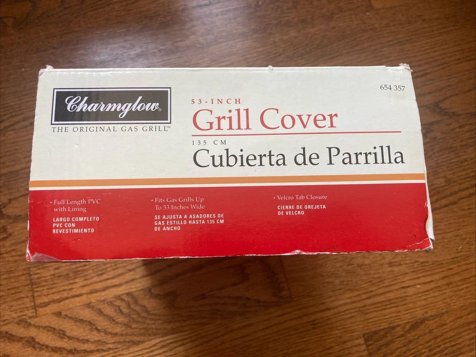 老式燃气烧烤架重型保护套 53 英寸 x 35 英寸 x 21 英寸 Charmglow 654357 — 第 4/4 张图片