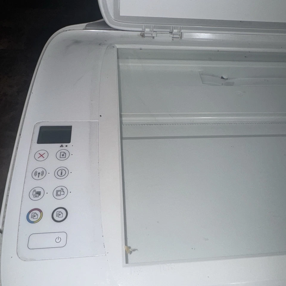 HP Deskjet 3631 Wireless All-in-One Color Inkjet Printer White TESTED🔥 No Ink - Image 3 of 4