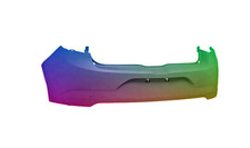 Stoßstange Hinten Für Renault Megane IV Lackiert in Wunschfarbe Ab 2016