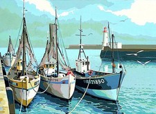 Seg De Paris Needlepoint canvas for halfstitch without yarn Canvas The Trawle...