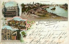 Ansichtskarte Offenbach 1898  (Nr.830) -II