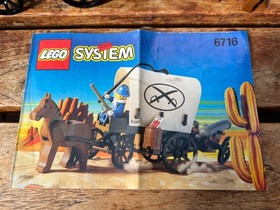 LEGO Set Ref 6716 - Western - 1996 Weapons Wagon - 100% Complete + Notice