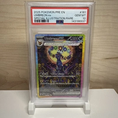 Pokémon PSA 10- Umbreon EX SIR #161/131 Prismatic Evolutions