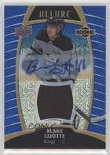 2019-20 Upper Deck Allure Rookies Blue Line Jerseys 10/99 Blake Lizotte Auto n1u