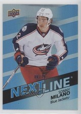 2016 Upper Deck Overtime Next in Line Blue Rainbow 6/10 Sonny Milano #NL-9 0c3