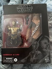 Star Wars Black Series Chewbacca & C-3PO 6 Figure Amazon Exclusive Hasbro New