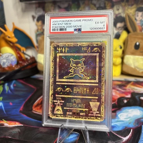 Pokemon Game Promo Ancient Mew PSA 6 Pokemon 2000 Movie