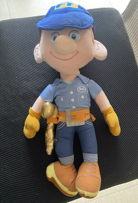 Disney Fix it Felix Gold Hammer Wreck it Ralph Movie 12'' Plush Toy