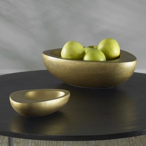 Uttermost 18081 Ovate 15 X 4.5 inch Bowls, Set of 2 - Picture 2 of 5