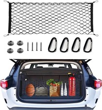Cargo Net Stretchable Car Exterior Accessories for SUV, Jeep, Trucks, Double-L