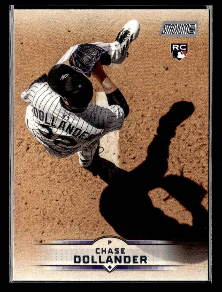 Chase Dollander 2025 Stadium Club #42 PLEASE READ