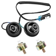 Dual Knock Sensors with Wiring Harness Kit Knock Sensor Sensors Harness