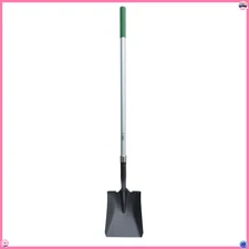 Fiberglass Long Handle Transfer Shovel with Comfort End Grip, Durable for Garden