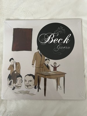 Beck Guero Black Vinyl Record LP Rock Interscope Records Cardboard Sleeve
