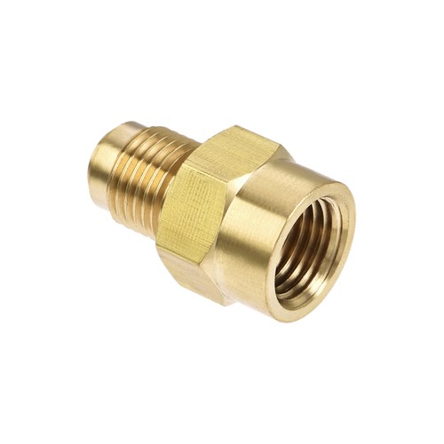 Brass Pipe Fitting 5/16 Flare Male to 1/4NPT Female Thread Tube Adapter