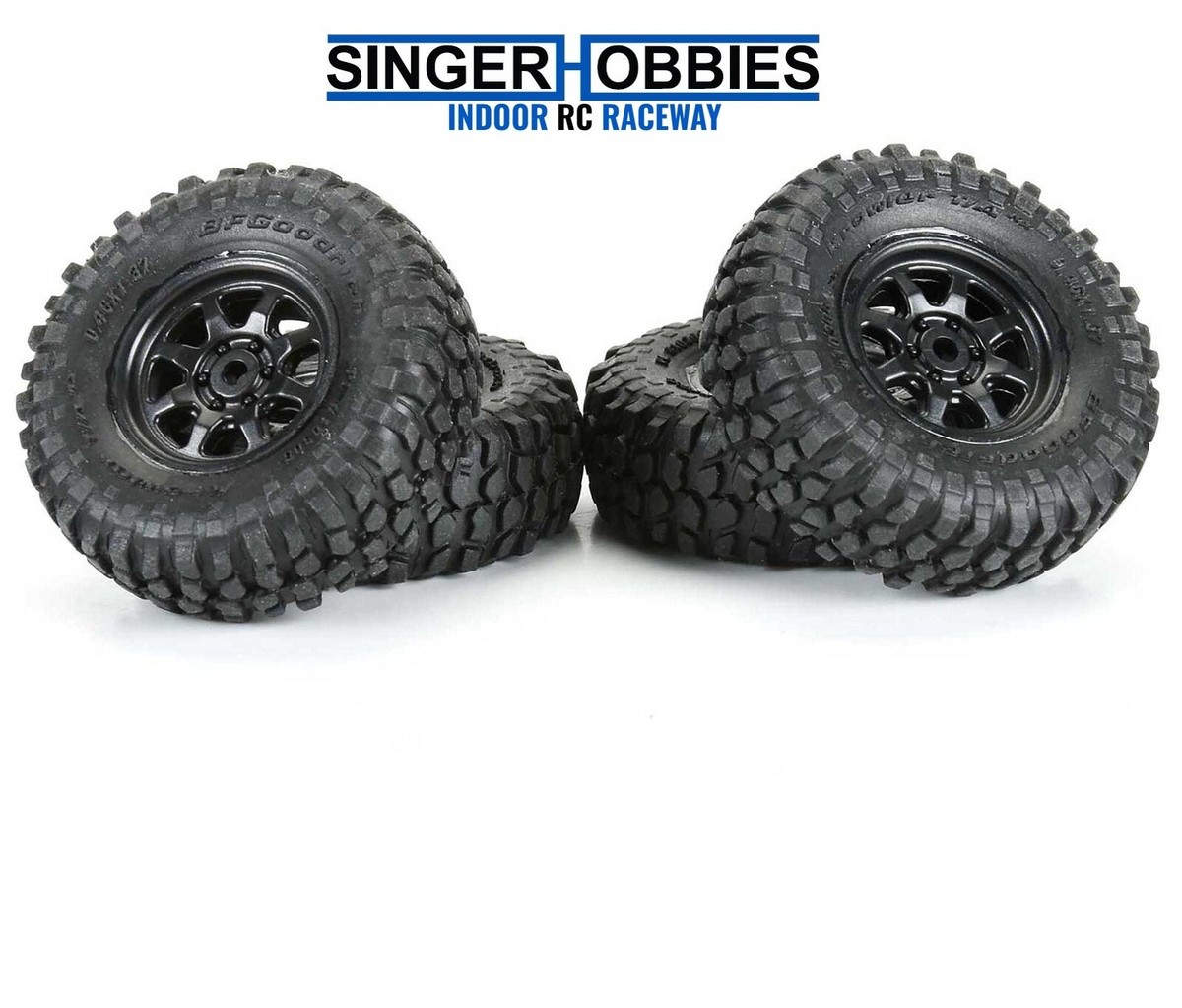 PRO-LINE 1030610 SCX30 BFG Krawler T/A KX Front/Rear Mounted Black