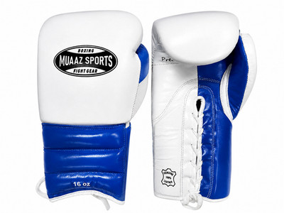Echt Rindsleder Schnür Boxhandschuhe Boxsack Sparring Training Neu