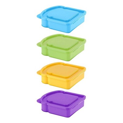Toastbrot-Sandwichbox, Bento-Lunchbox, Aufbewahrungsbehälter für Schule,