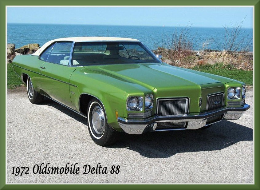 1972 Oldsmobile Delta 88 coupe, Toolbox - Refrigerator Magnet, 42