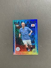 2025 Topps Chrome Erling Haaland Blue Mojo