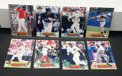 2000 Pacific Backyard Baseball Set Griffey, Ripken McGwire 8 cards total