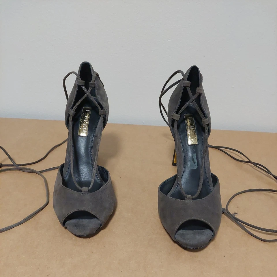 Ralph Lauren Linden Sandalia Gamuza Talla 7.5B Foto 2 de 4