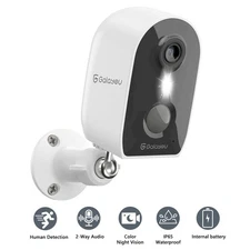 Galayou 2K 3MP Outdoor Battery Security Camera Wireless WiFi Ai Human Detection