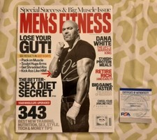 Dana White signed Men's Health magazine Nov 2016 PSA COA #AH37341 UFC MMA