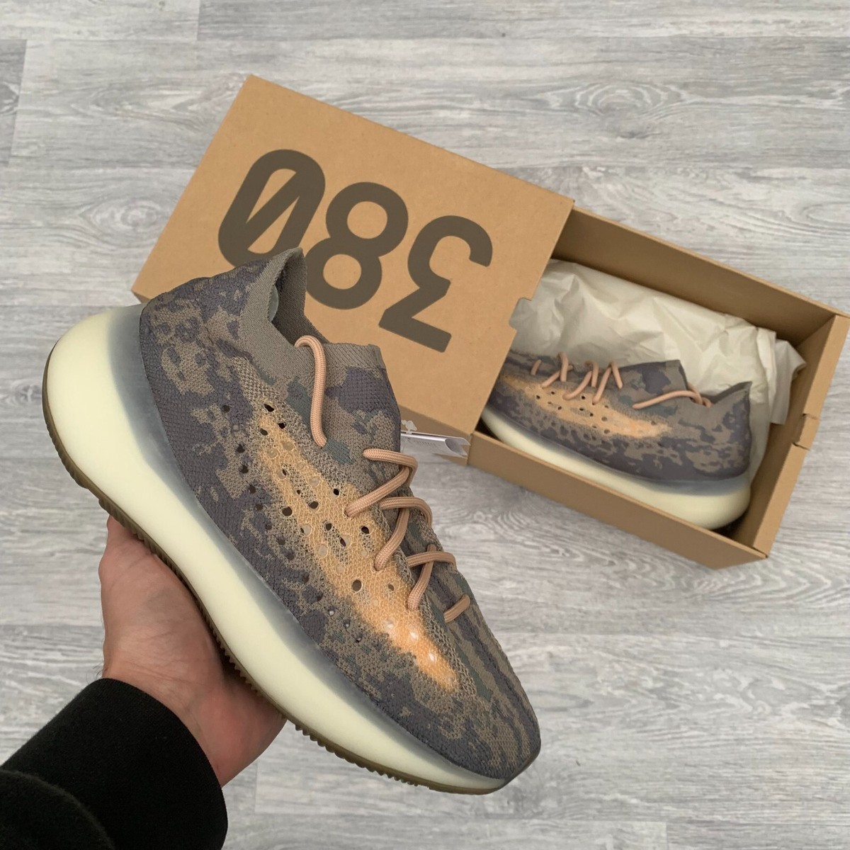 yeezy 380 brown