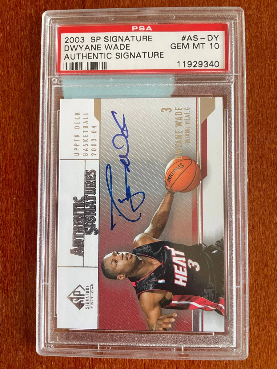 2003-04 SP Signature Edition - Dwyane Wade #AS-DY for sale | eBay