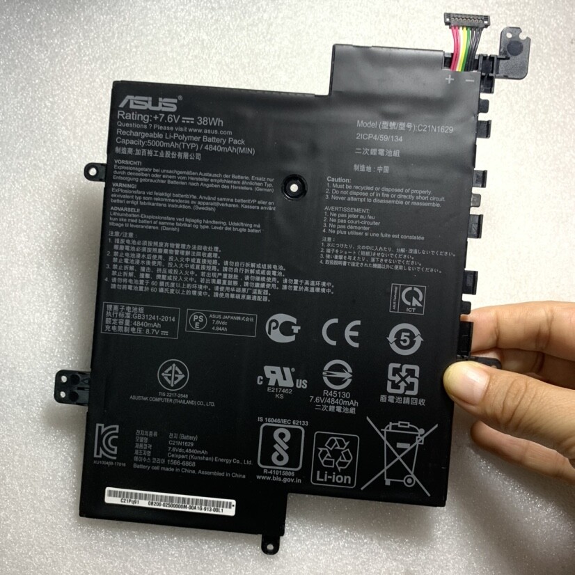 Nueva Batería Original C21N1629 para Asus VivoBook E12 E203NA E203MA E203NAH X207NA