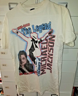 MICHAEL JACKSON 1958-2009 The Legend Hitz t shirt Medium | eBay