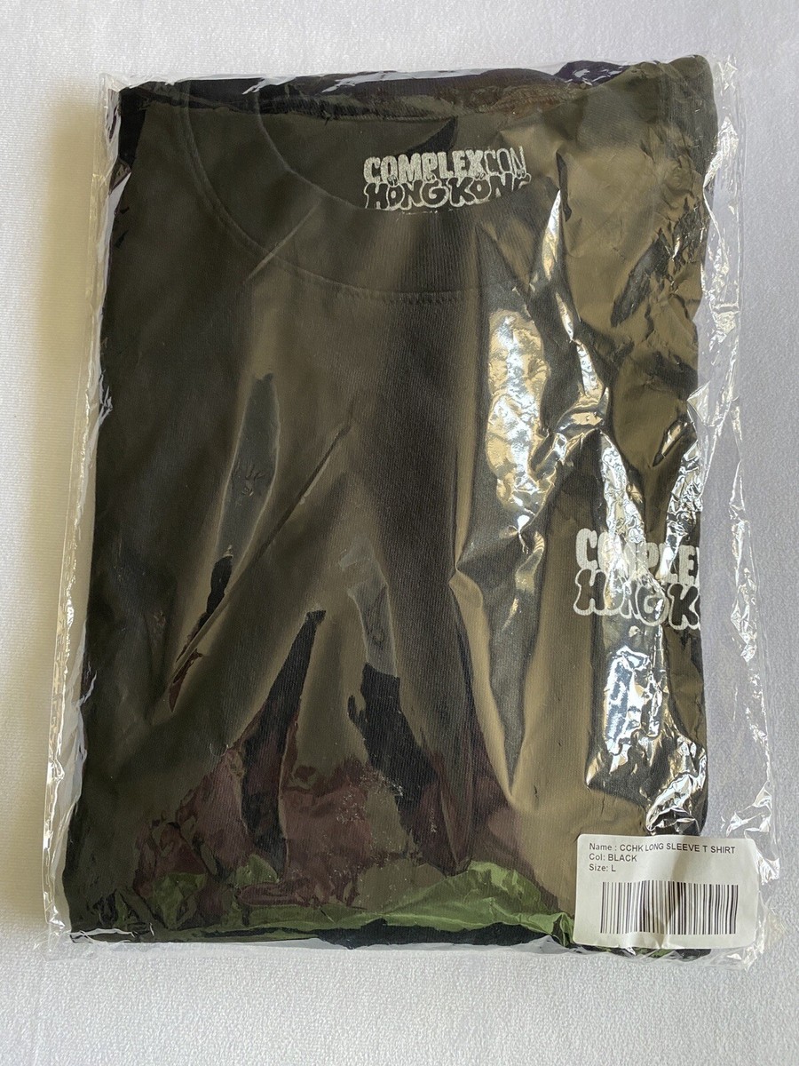 Complexcon Hong Kong 2024 Verdy Long Sleeve Logo Tee Black L