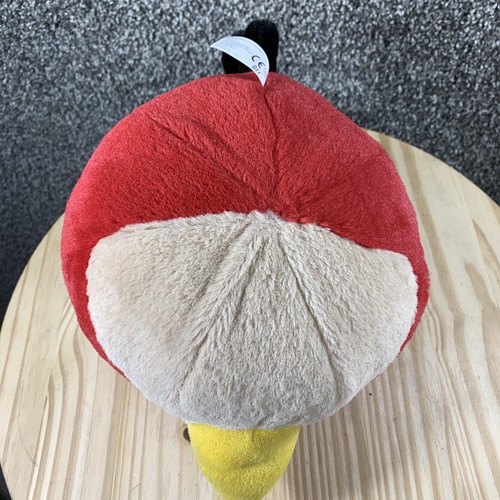 Angry Birds Rare 26" Diameter 10” Tall Rovio Terence Red Plush LARGE 2010 D11 - Picture 10 of 14