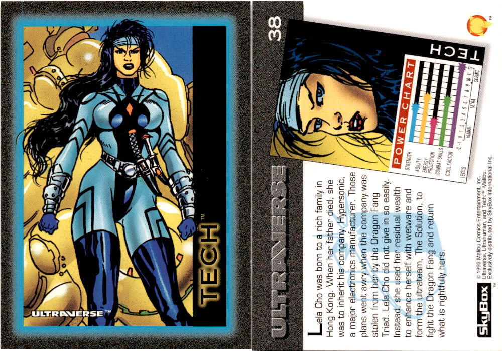 1993 Skybox, Ultraverse, #38 Tech