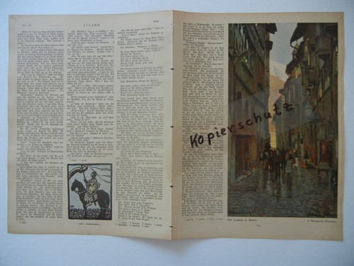 JUGEND Hirth 1909 Einzelverkauf Doppelseiten - Abbildungen und viele weitere - Picture 41 of 113