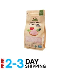 Kosher Certified Coarse Grain Pink Himalayan Salt - 2 lbs for Culinary Use
