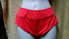Freya 9665 Soda Swimwear Brief UK Large/US Large Red NWOT