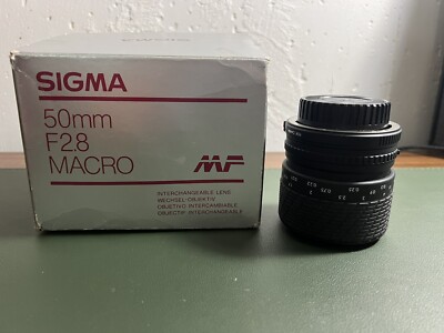 Sigma 50mm/f2.8 Macro Lens for C-MF