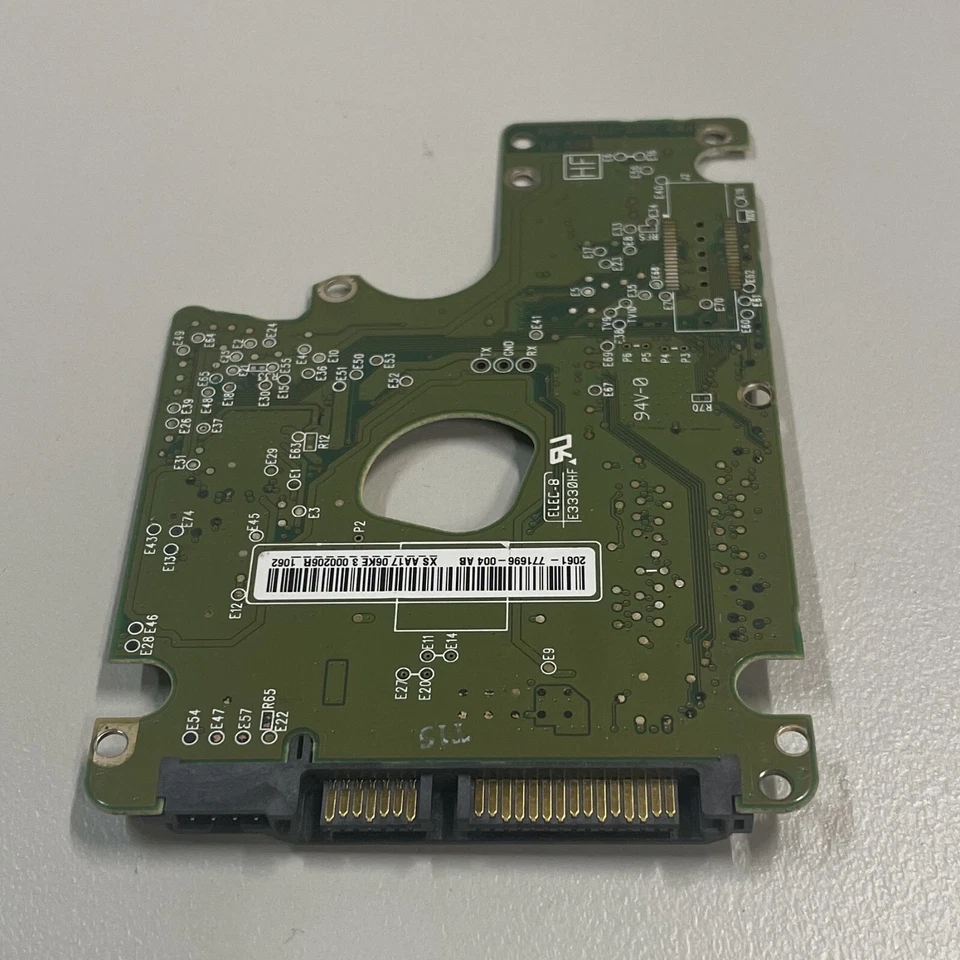 WD WD3000HLHX-60JJPV0 3.5" SATA HDD PCB Board 2060-771696-004 REV P1 R/N 771696 - Image 3 of 4