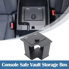 Center Console Safe Vault Storage Box Password Lock For Nissan Frontier 2022-24