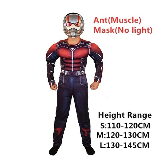 Nuevo Disfraz y Máscara Ant-Man Niños Superhéroe Marvel (4-5 años) - Imagen 2 de 2