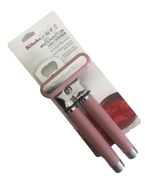 New KitchenAid Matte Dried Rose Pink HDRA Can Opener Bottle Opener