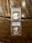 1989-S American Silver Eagle Dollar PR69DCAM PCGS Proof 69 Deep Cameo