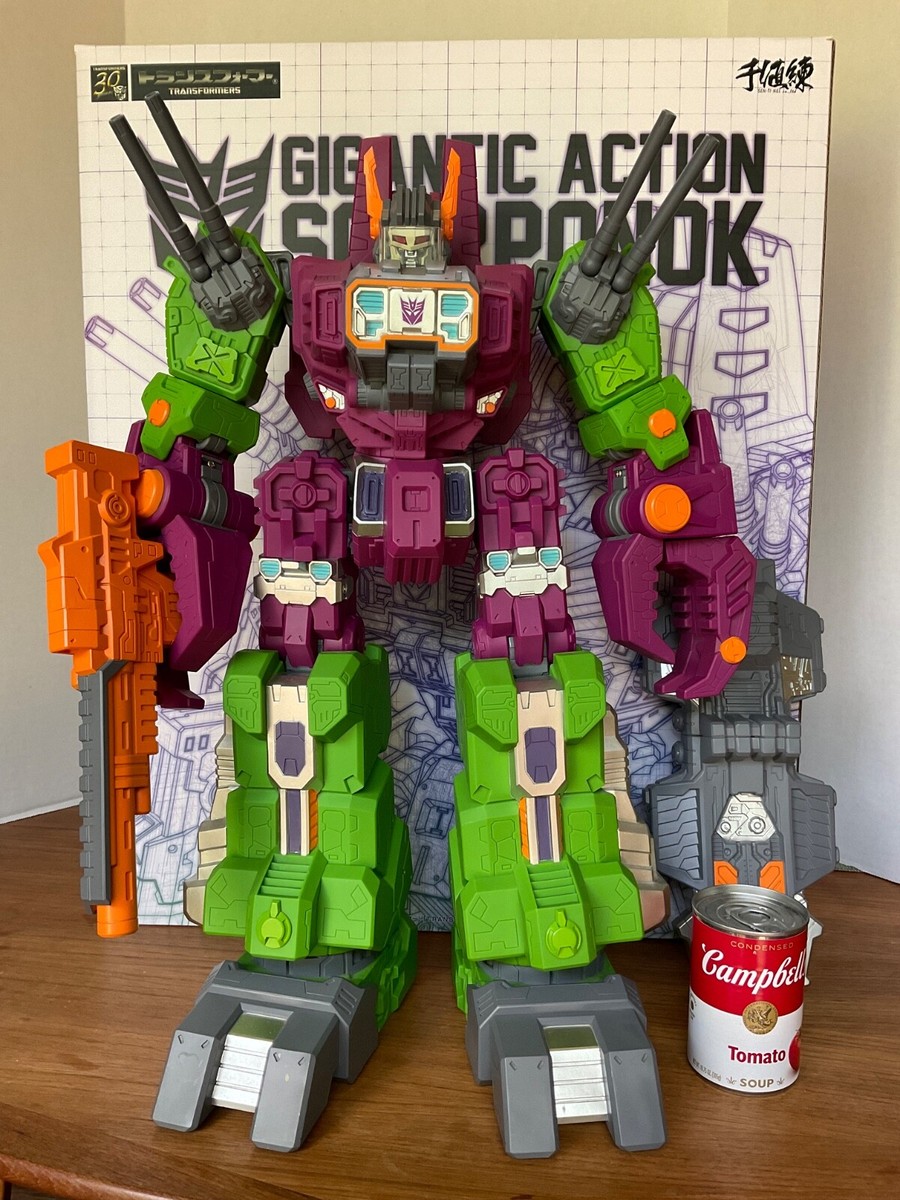 コッコロSSP Transformers GIGANTIC ACTION SCORPONOK Vinyl 22 in. Sentinel 2014