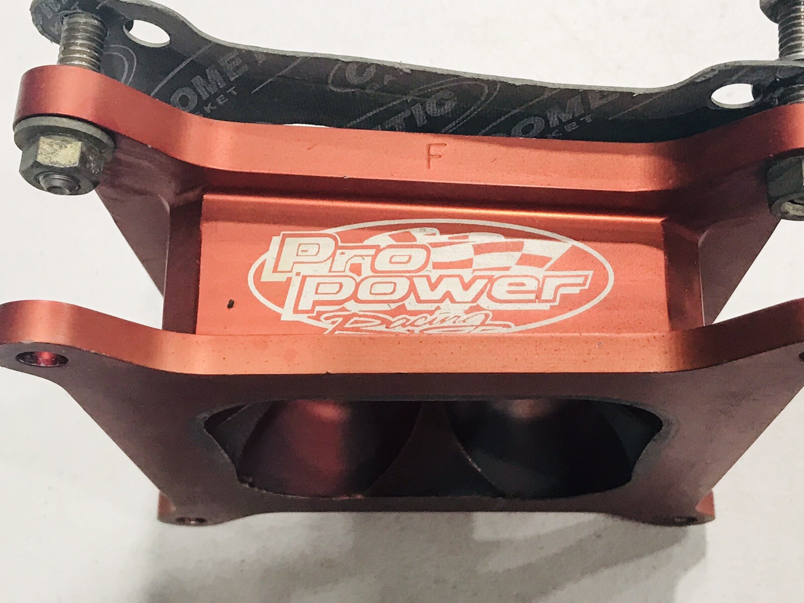 Pro Power 2” Angled Carburetor Spacer Dirt Late Model IMCA Race Car